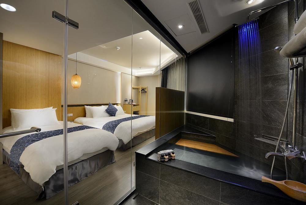Yunoyado Onsen Hot Spring Hotel -Xinyi Branch Jiaoxi Exterior photo